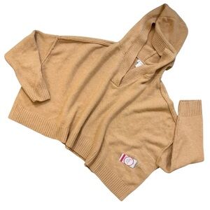 Pumpkin Ale Hoodie Crop Knit Activewear Top XXL NWT